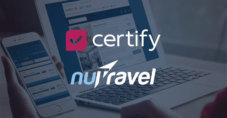 Certify Acquires Corporate Online Booking Tool from nuTravel Technology Solutions to Round Out Travel and Expense Platform