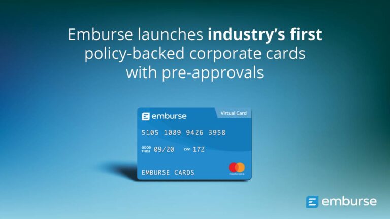 Emburse Launches Industry’s First Policy-backed Corporate Cards with Pre-approvals to Deliver Unparalleled User Experience and Cost Control