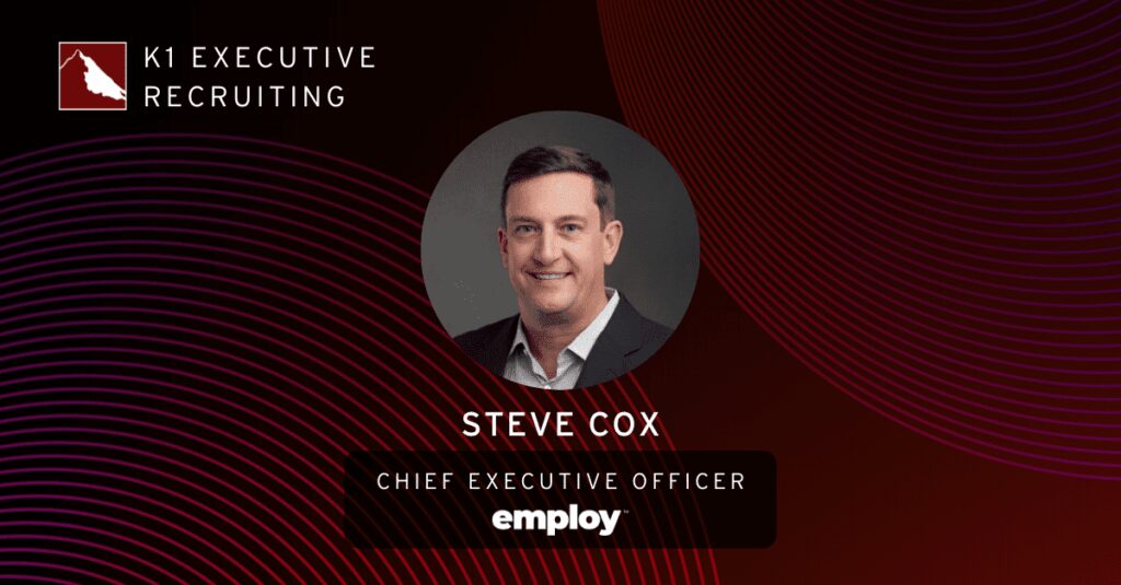 Employ Announces Steve Cox as CEO