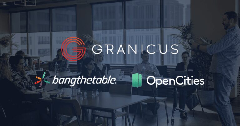 Granicus to Acquire SaaS GovTech Leaders Bang the Table and OpenCities