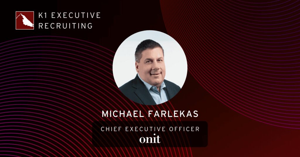 Onit Names Michael Farlekas as Chief Executive Officer