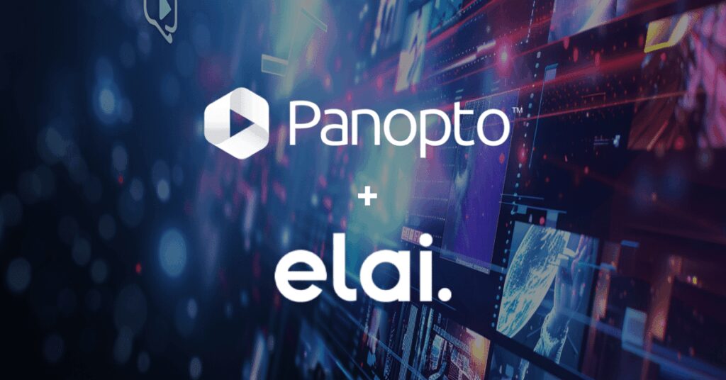 Panopto, a Leader in AI-Powered Video Creation and Management Solutions, has Acquired Elai