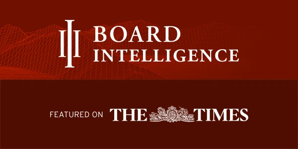 Board Intelligence Featured in The Times on Driving Business Growth