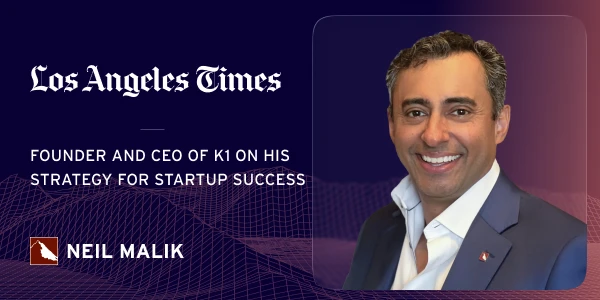 Neil Malik Featured by LA Times on Innovation Unplugged
