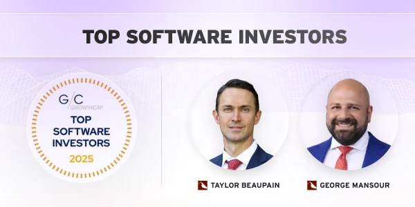 Taylor Beaupain and George Mansour Named Top Software Investors of 2025