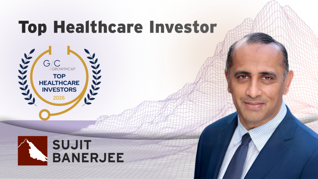 Sujit Banerjee Named a Top Healthcare Investor by GrowthCap