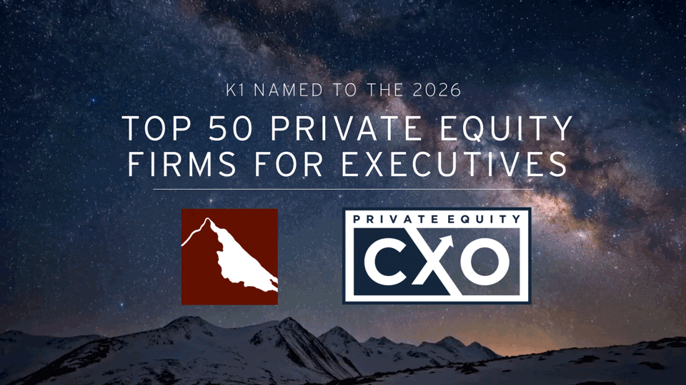K1 named to the Top 50 Private Equity Firms for Executives in 2026